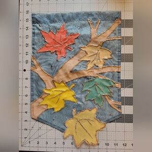 Autumn Leaves Garden Flag Decor